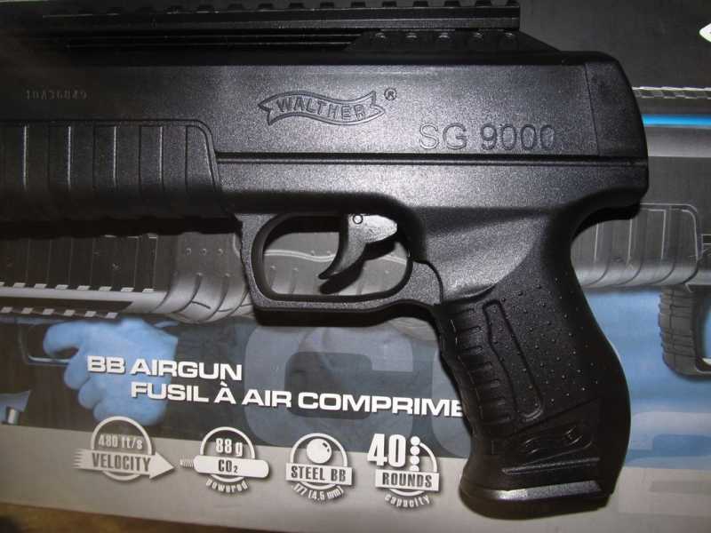 11)Газоболонный типа дробовик Walther SG9000