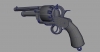 3д модель картечного револьвера