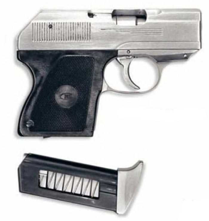 4)Самые популярные мини-пистолеты
