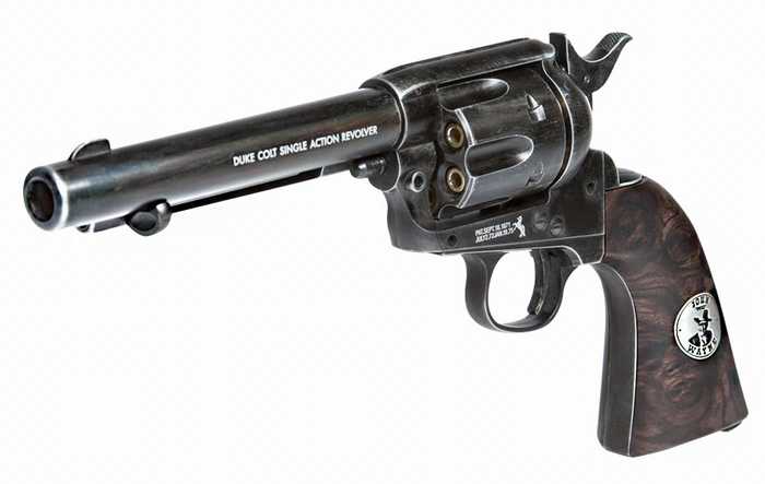 4)Duke Colt Single Action Army CO2 Pellet Revolver