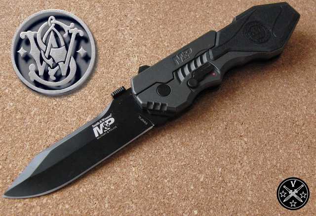 Нож в пистолетном дизайне - SW MP SWMP4L