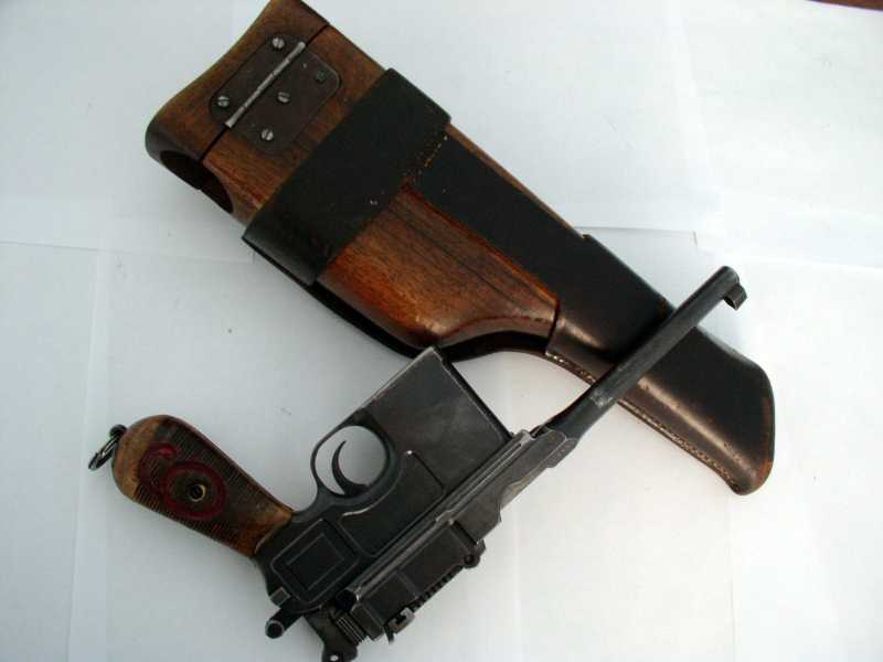 6)Товарищ (Модернизация пневматического пистолета маузер)