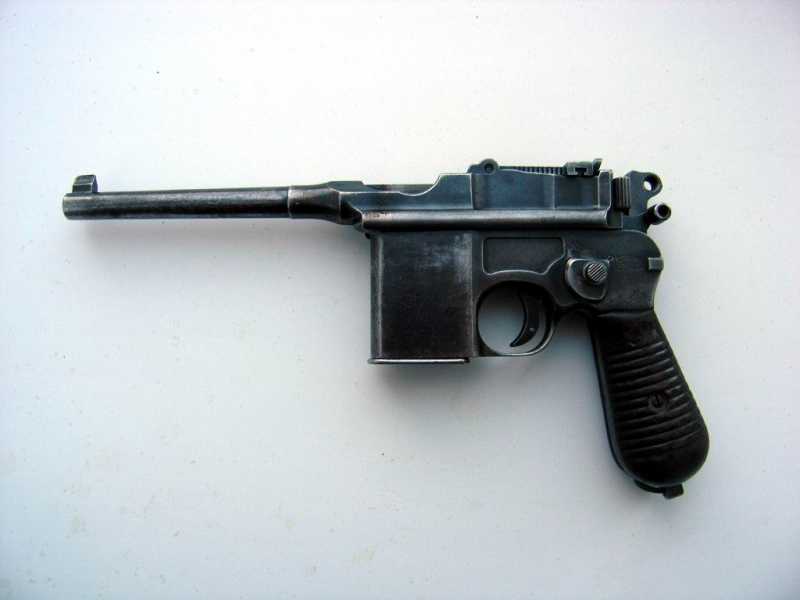 8)Товарищ (Модернизация пневматического пистолета маузер)