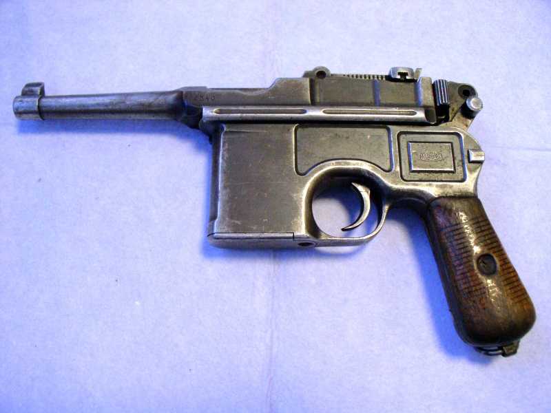 9)Товарищ (Модернизация пневматического пистолета маузер)