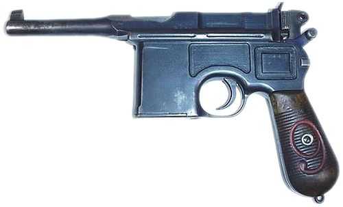 10)Товарищ (Модернизация пневматического пистолета маузер)