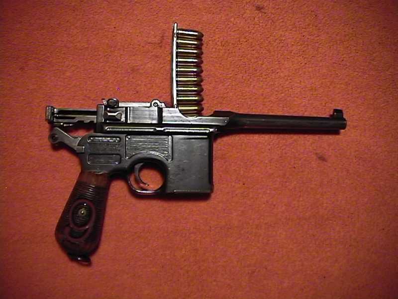 11)Товарищ (Модернизация пневматического пистолета маузер)
