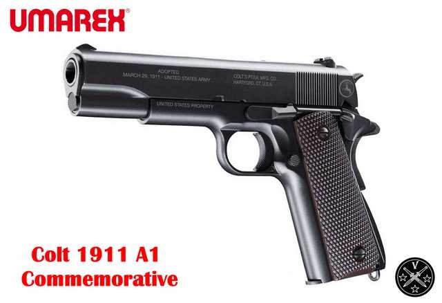 Коллекционный пневматический пистолет Umarex Colt 1911 A1 Commemorative