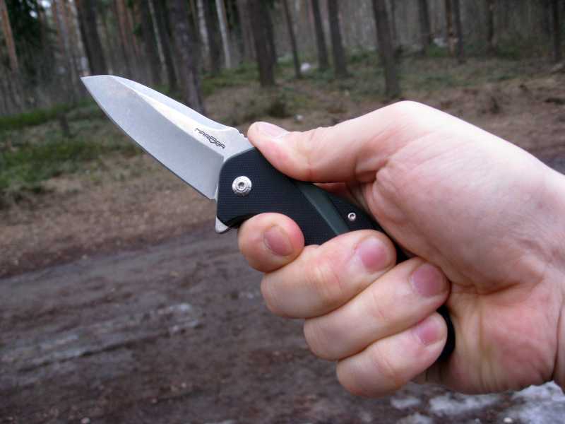 2)Нож, которым я доволен