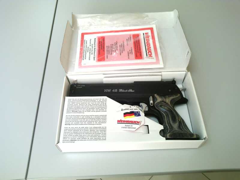 1)Обзор- разборка Weihrauch hw 45 Black Star.