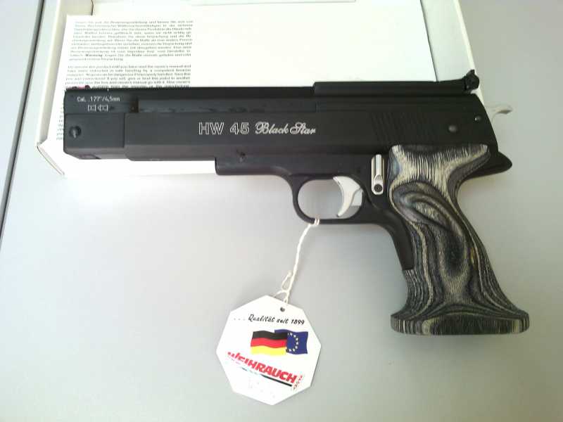 2)Обзор- разборка Weihrauch hw 45 Black Star.