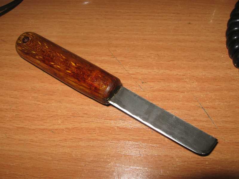 19)Нож для грибов своими руками