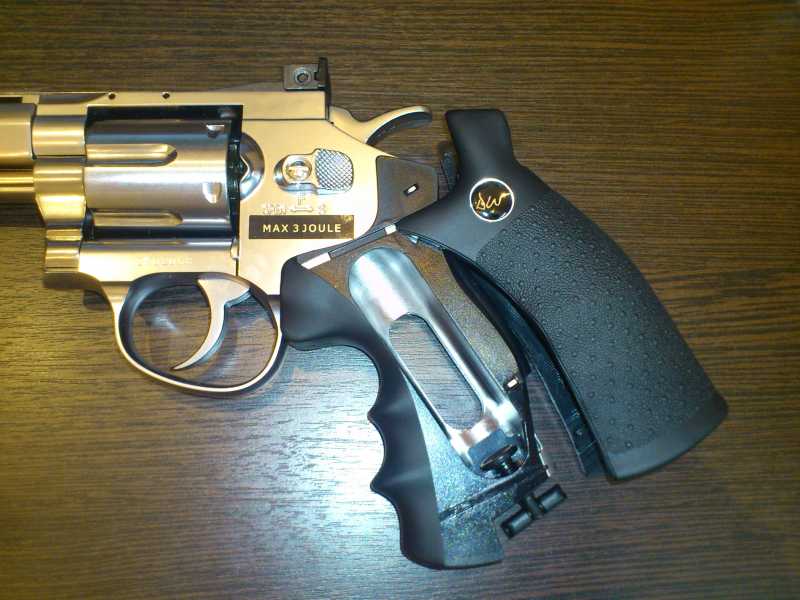 9)Обзор револьвера ASG Dan Wesson 6 