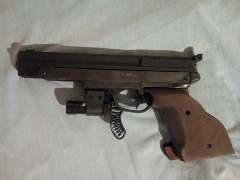 2)Gamo Compact - компрессионный пистолет