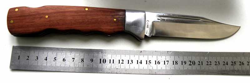 7)Нож С-146 Офицерский. Большой складной ножик.