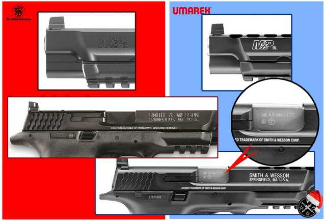 6)НОВИНКА ПНЕВМАТИКИ – UMAREX SMITH&WESSON M&P9L