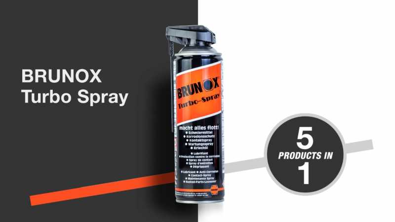 Спреи Brunox Turbo-spray в магазине Air-Gun