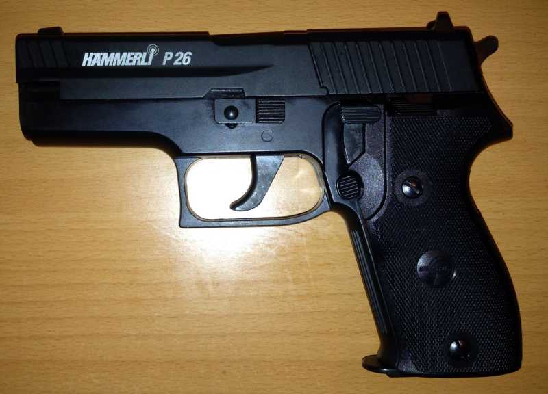 4)Обзор пистолета Hammerli P26 (Umarex)