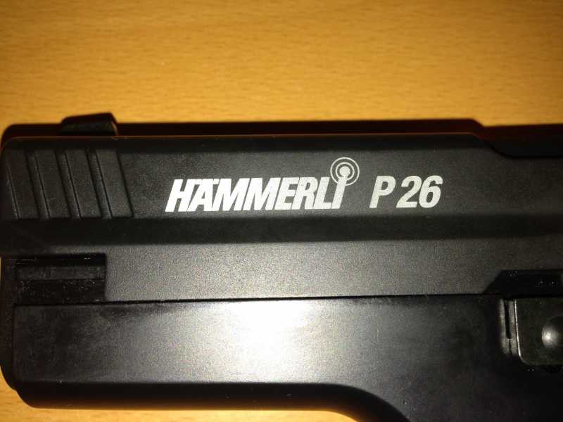 6)Обзор пистолета Hammerli P26 (Umarex)