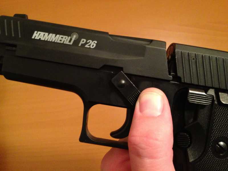 8)Обзор пистолета Hammerli P26 (Umarex)