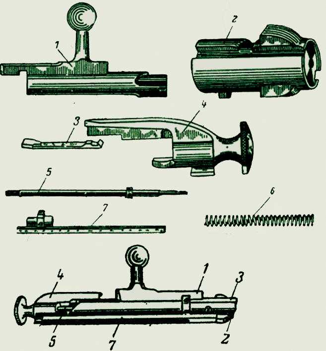 7)7,62-мм магазинная винтовка системы Мосина