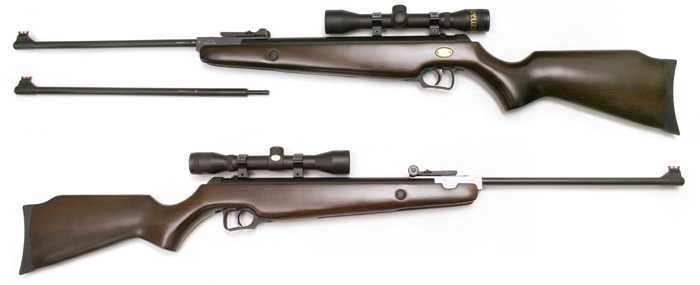 1)Винтовка Beeman RS2 Dual-Caliber Air Rifle Combo