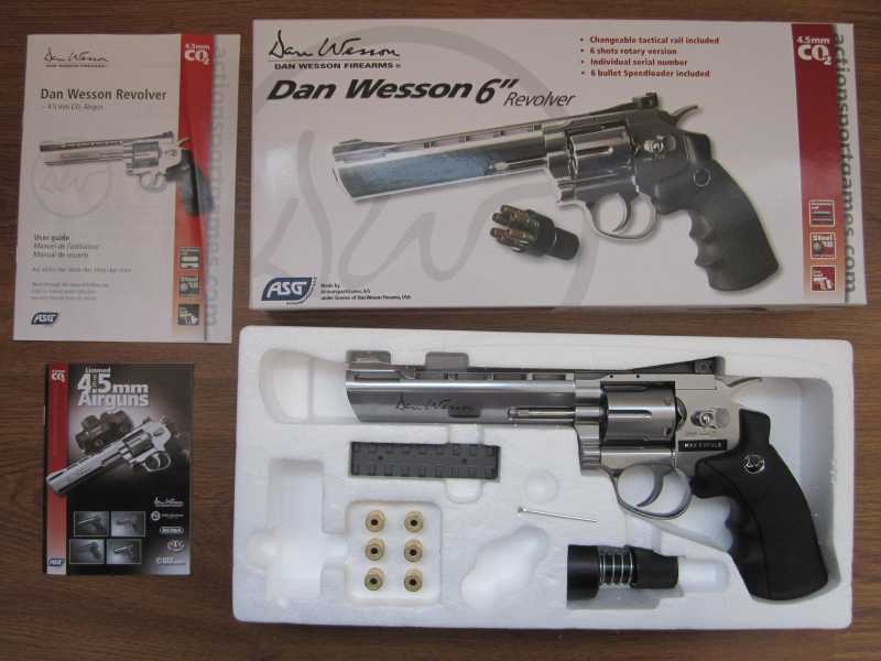 1)Обзор Револьвера Dan Wesson 6 часть I