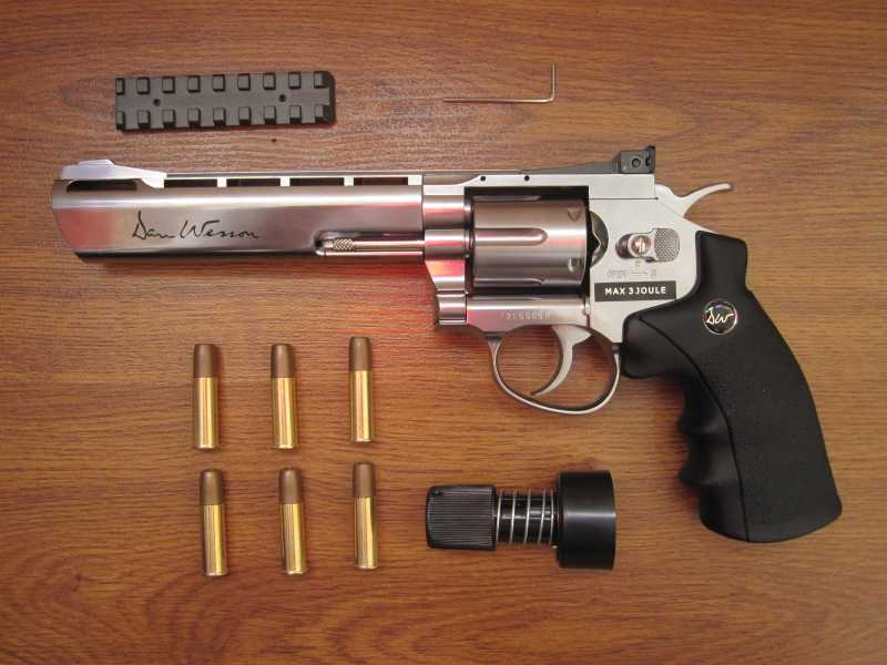 2)Обзор Револьвера Dan Wesson 6 часть I