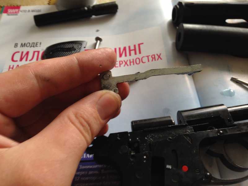 4)Замена ствола Walther PPK/S (Umarex) на стальной