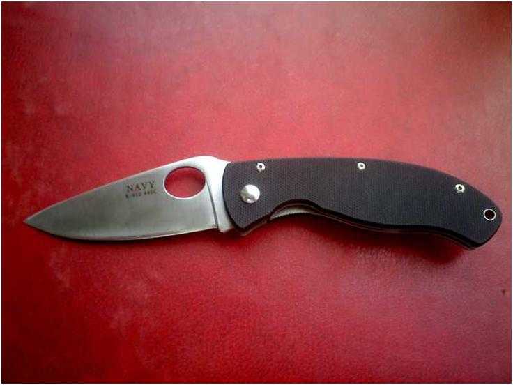 1)Обзор ножа Navy K-610