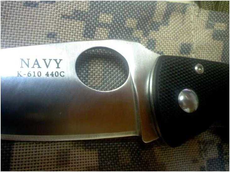 5)Обзор ножа Navy K-610