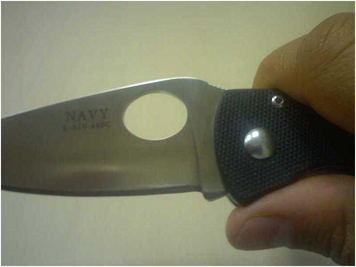 7)Обзор ножа Navy K-610