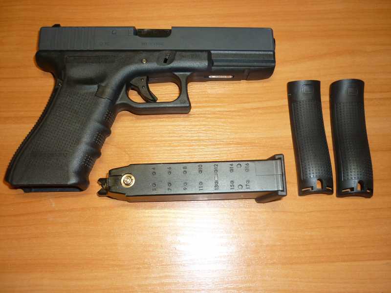 5)Озор пистолета WE Glock-17 gen4, GBB