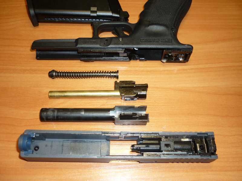 8)Озор пистолета WE Glock-17 gen4, GBB