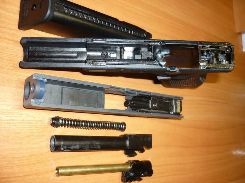 10)Озор пистолета WE Glock-17 gen4, GBB