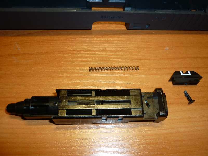 13)Озор пистолета WE Glock-17 gen4, GBB