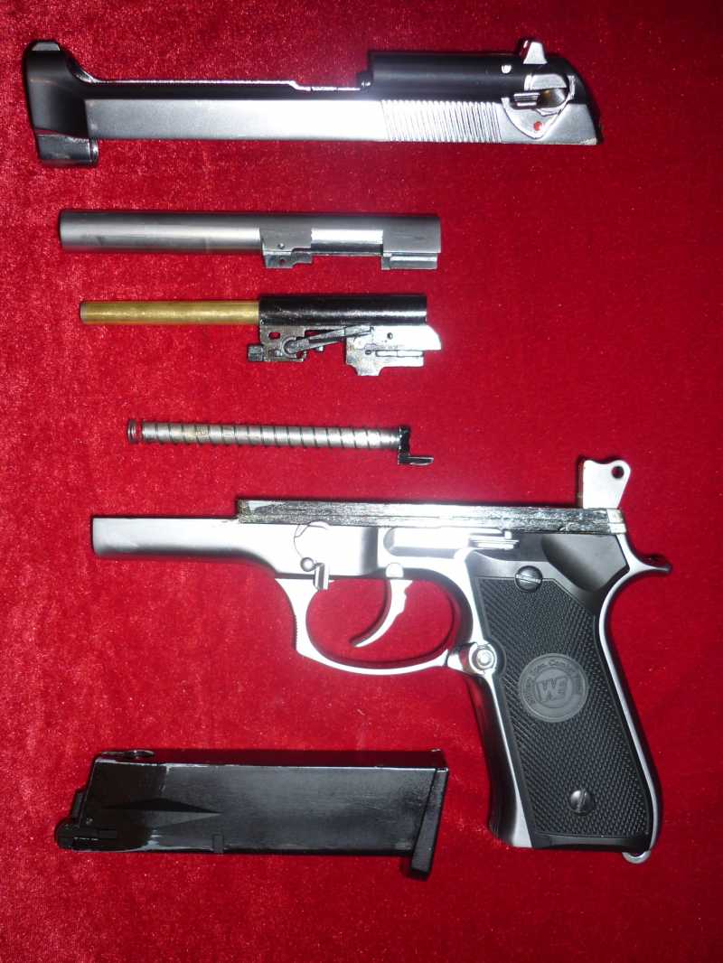 7)Обзор пистолета WE Beretta M-92