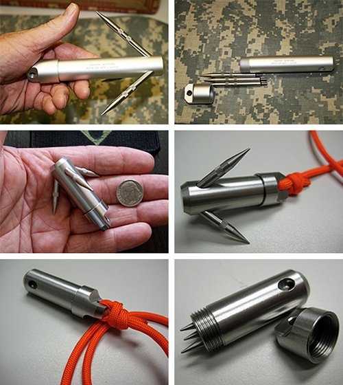 1)КАРМАННЫЙ КРЮК-КОШКА ИЛИ GRAPPLING HOOK