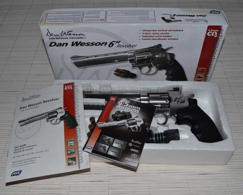 2)ASG Dan Wesson 6