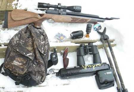 2)Набор для охотника с пневматческим оружием