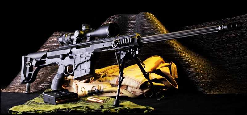 4)Снайперская Винтовка Barrett 98 Bravo