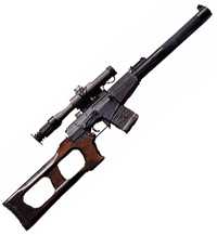 4)ВСС снайперская винтовка