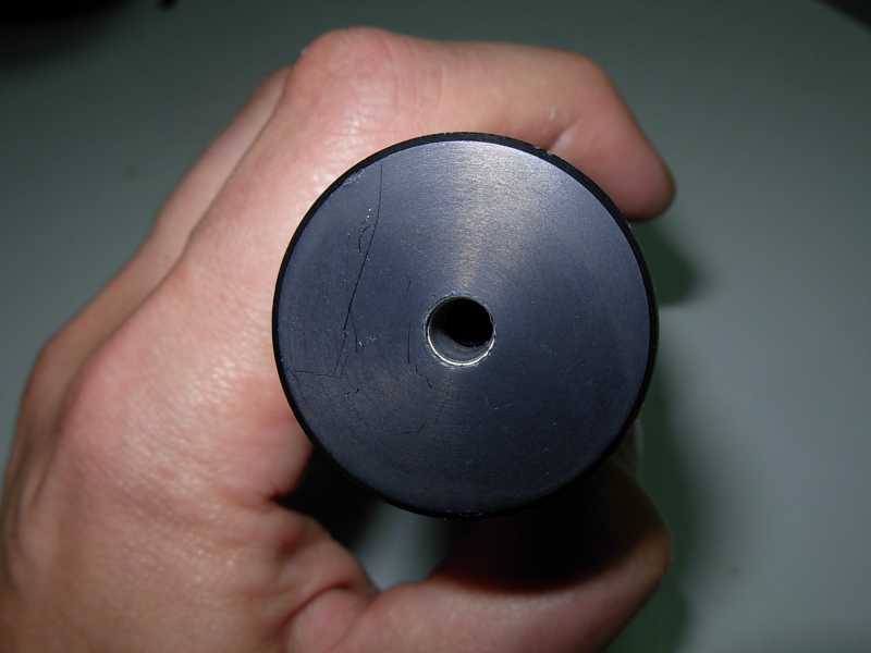 3)Удлинитель ствола / имитатор ПБС для UZM.