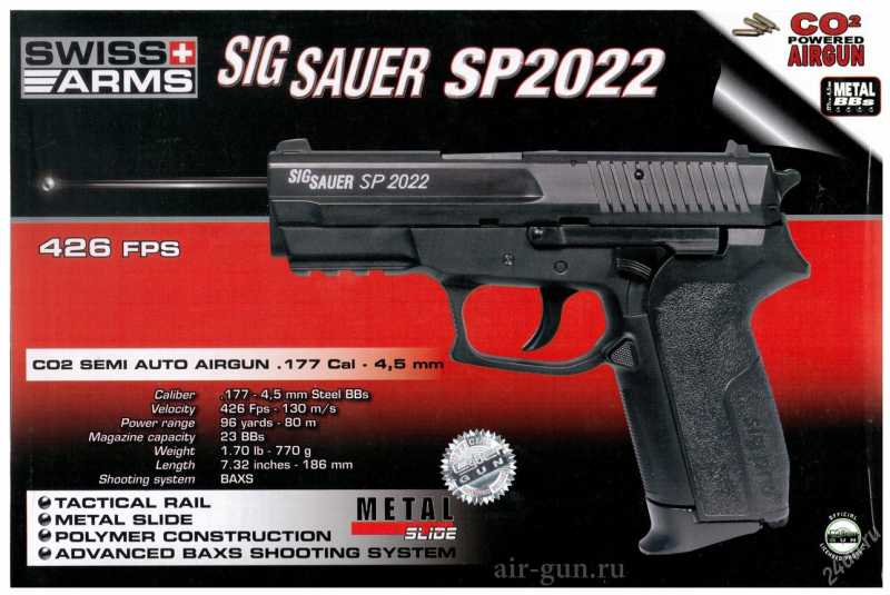 1)Swiss Arms SIG SP2022 Black