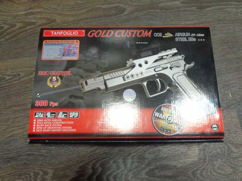 1)Обзор Swiss Arms Tanfoglio Gold Custom