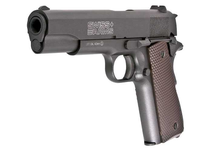 11)Пневматический пистолет Swiss Arms P1911