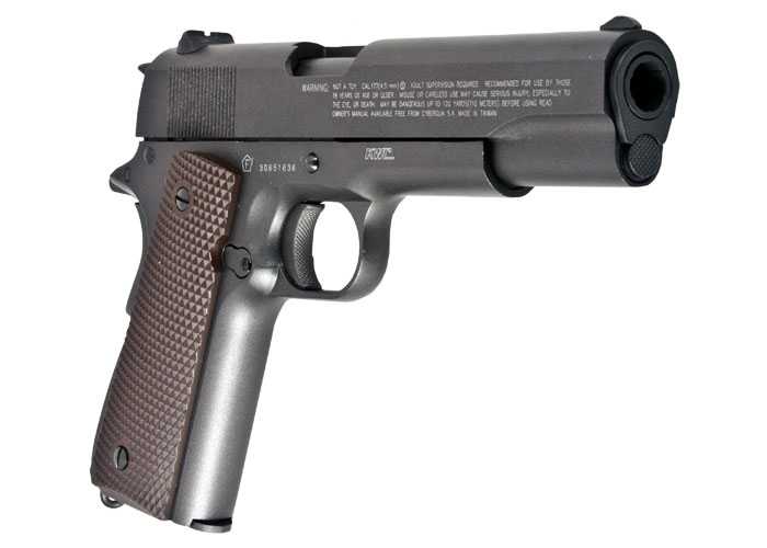 12)Пневматический пистолет Swiss Arms P1911