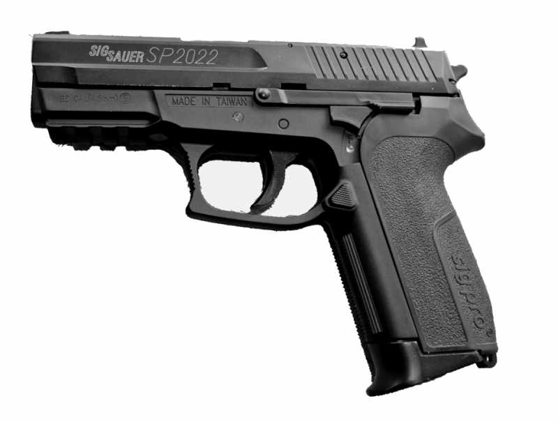 6)Пистолет  SIG SP2022 Black от компании Swiss Arms