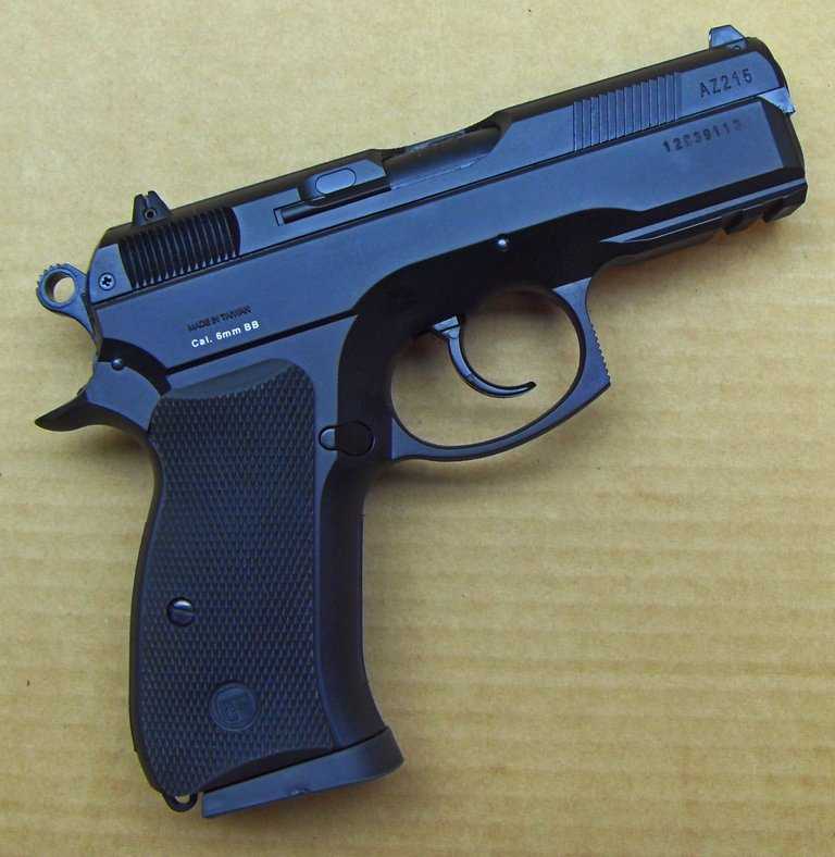 5)Спринговый пистолет ASG CZ 75D Compact. 