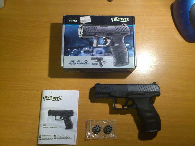2)Обзор пистолета Umarex Walther PPQ