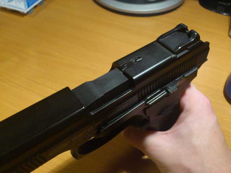 8)Обзор пистолета Gletcher Grach NBB